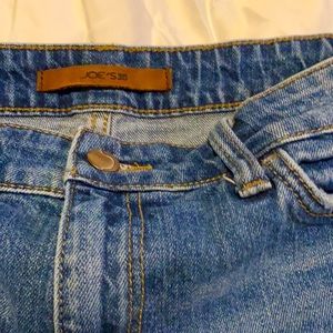 Joe’s shorts size 27,blue denim, rolled cuff